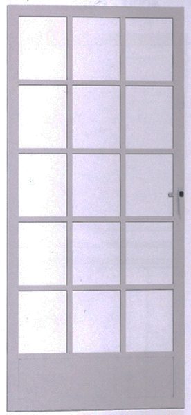 Cape Cod style swinging screen door
