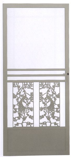 El Dorado style swinging screen door
