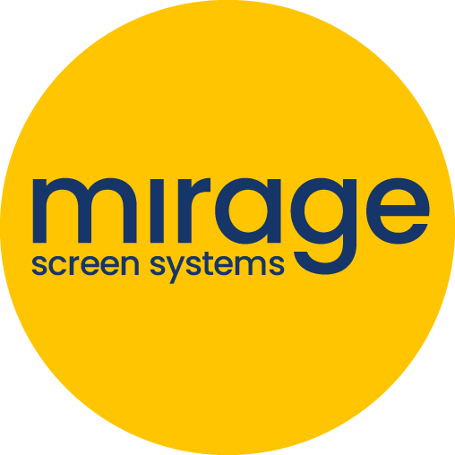 Mirage retractable screen systems